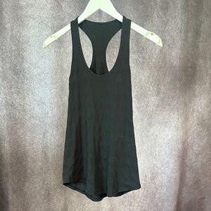 lululemon athletica Sleek Black Tank Top